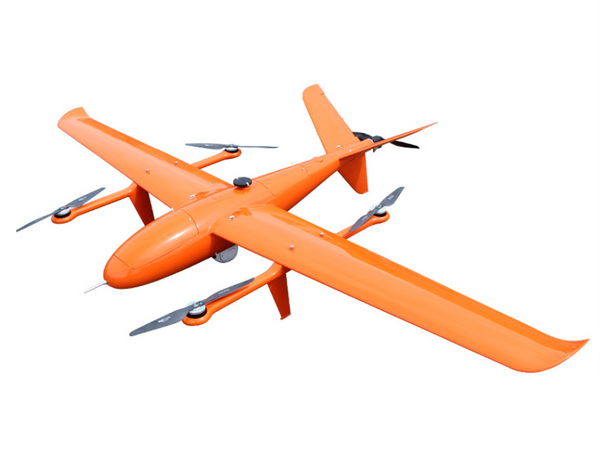 TECS TV-2500E small size cost effective long endurance fixed-wing eVTOL